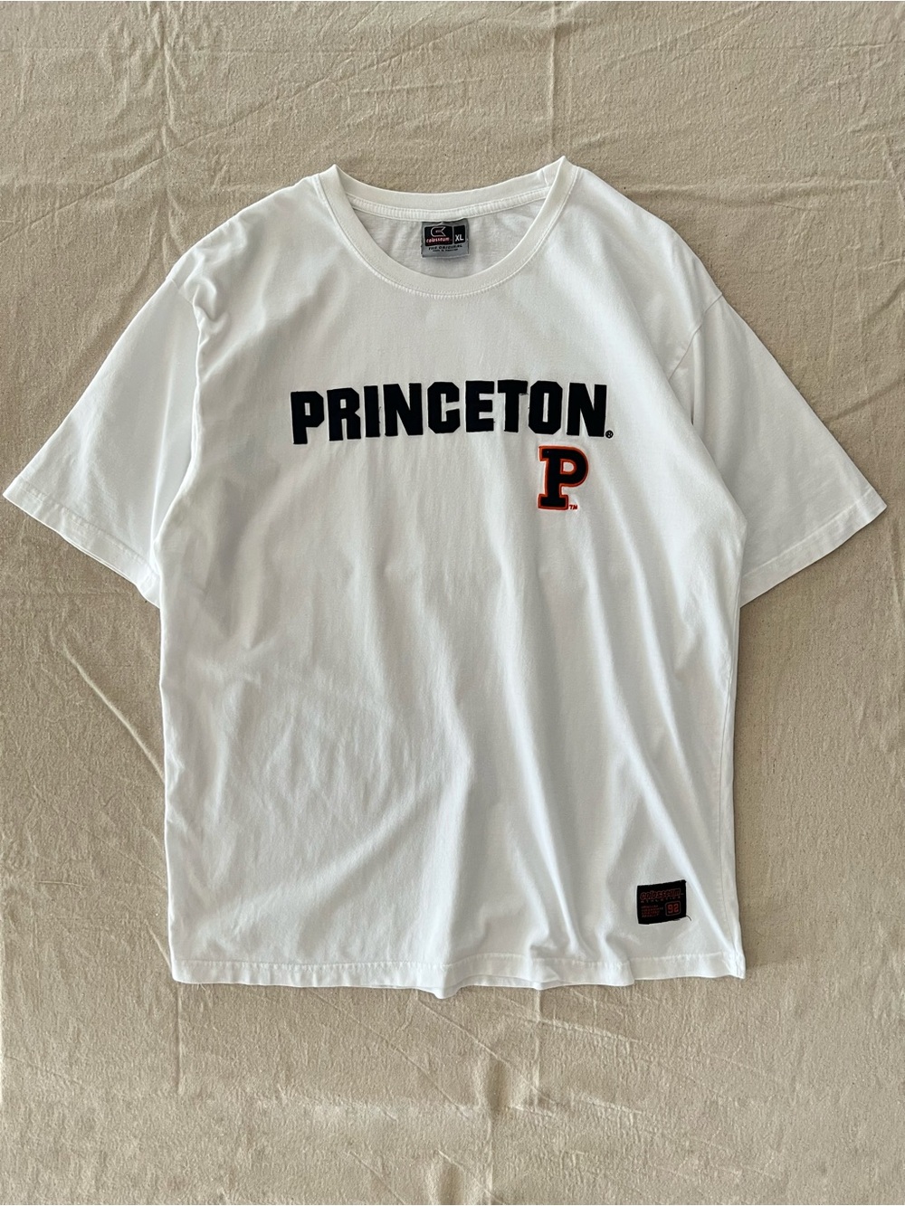 Vintage Colosseum Princeton T -Shirt Embroidered Size XL